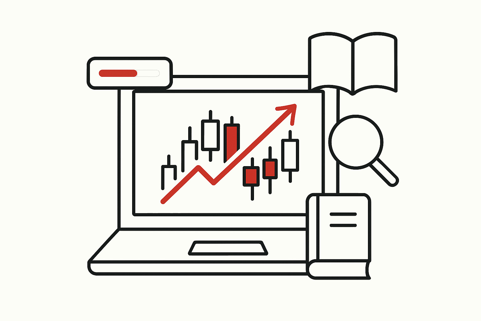 图表全新交易流程