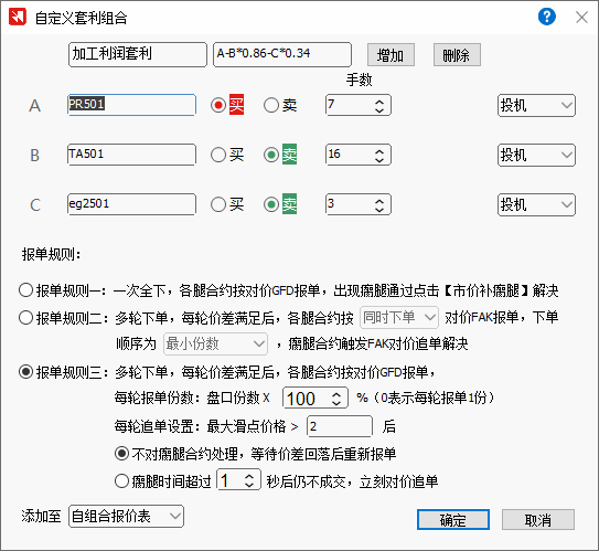 交易策略示意图